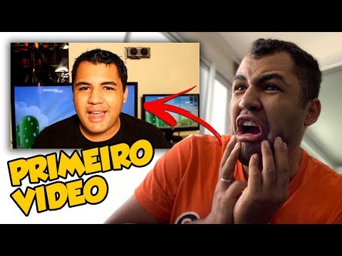 REAGINDO AO PRIMEIRO VÍDEO QUE POSTEI! - REAGINDO AO PRIMEIRO VÍDEO QUE POSTEI!