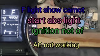 Tata nexon F light show carnot start abs light show ignition not of what problem AC not working screenshot 5