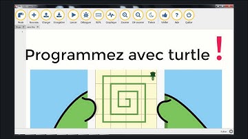 Les premiers pas pour dessiner avec Turtle Python