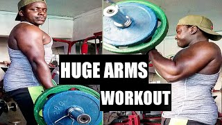 HUGE ARMS WORKOUT BULKING, 2020 | 10 Minutes Workout Only!