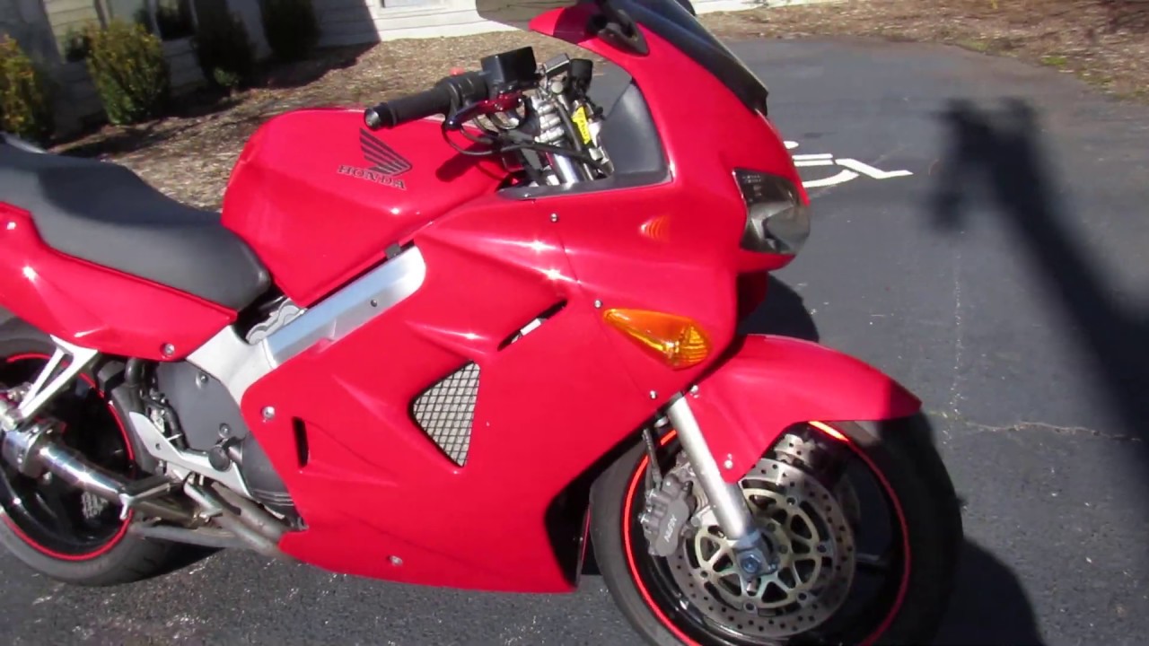 1998 Honda VFR800 Delkevic exhaust YouTube
