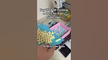 Day 15 of 3D Printing a Duck for Every Subscriber