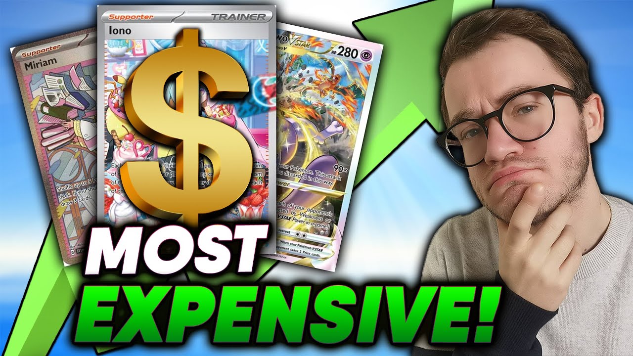 Top 10 Most Expensive Pokemon Illustration Rares So Far! YouTube