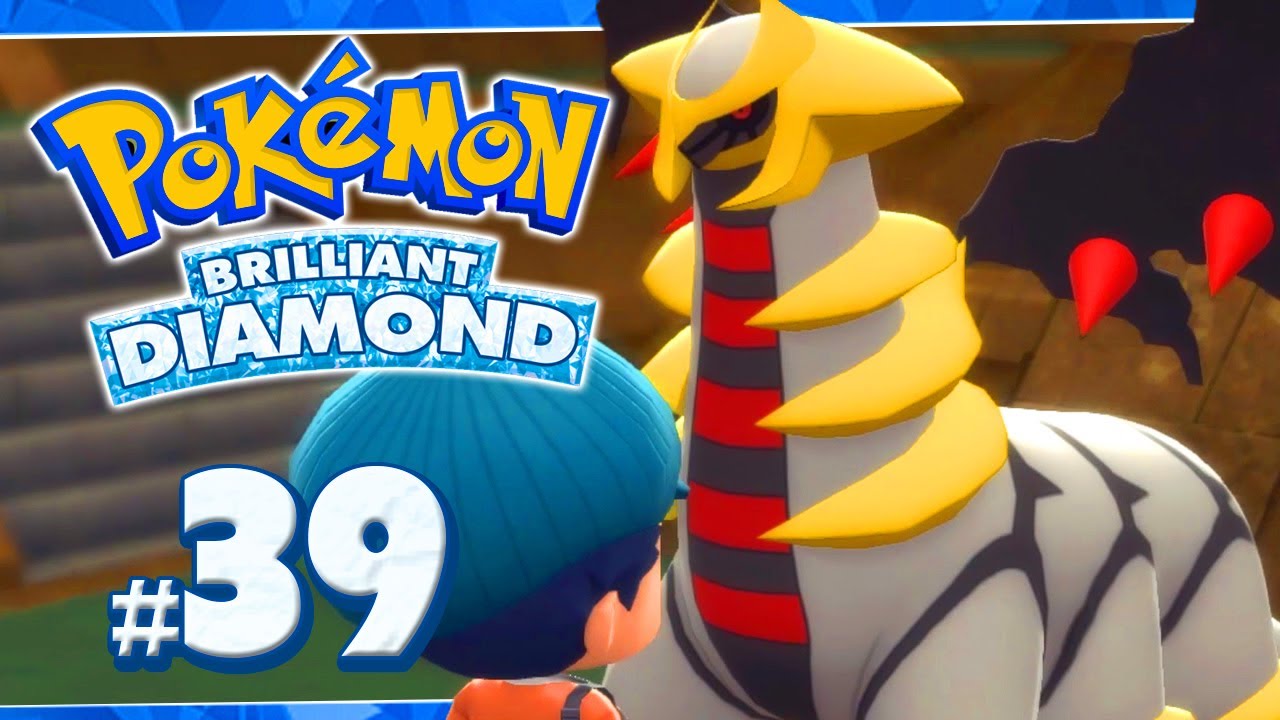 Pokemon Brilliant Diamond Part 39 Catching Giratina Gameplay