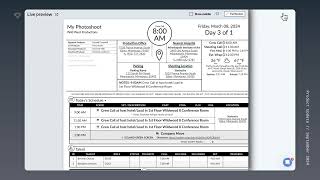 SetHero Update - Save Custom Templates (for call sheets)