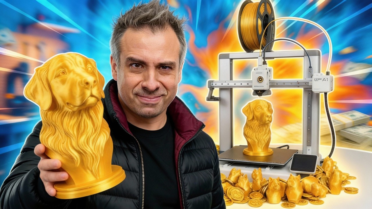 GANHE DINHEIRO com Impressão 3D de MINIATURAS de PETS