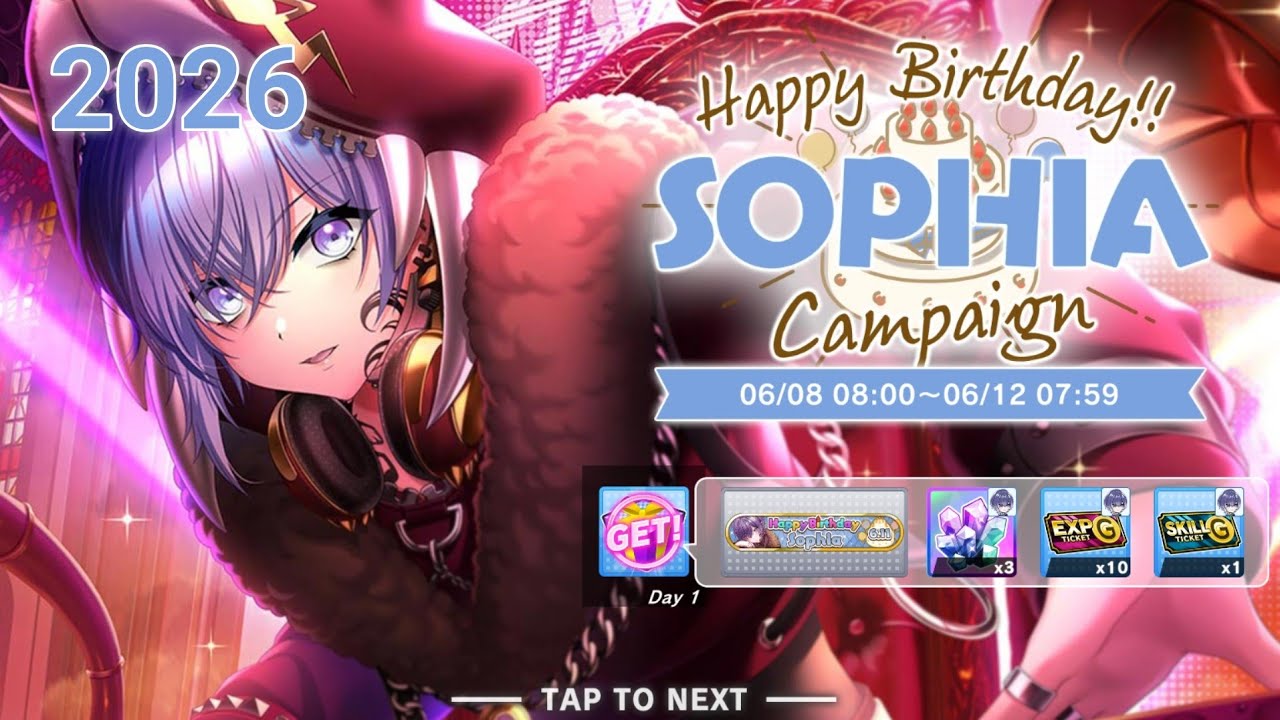 D4DJ Groovy Mix: Sophia Birthday 2026 - YouTube