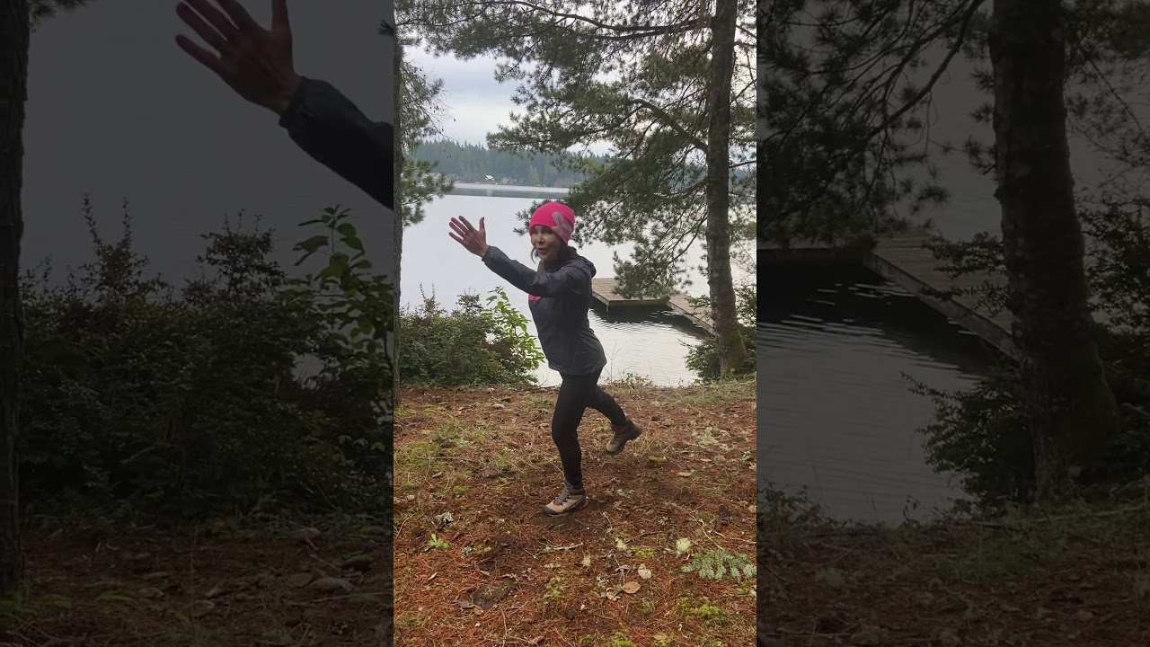 Imitation Diagonal Stride of cross country ski 🌞