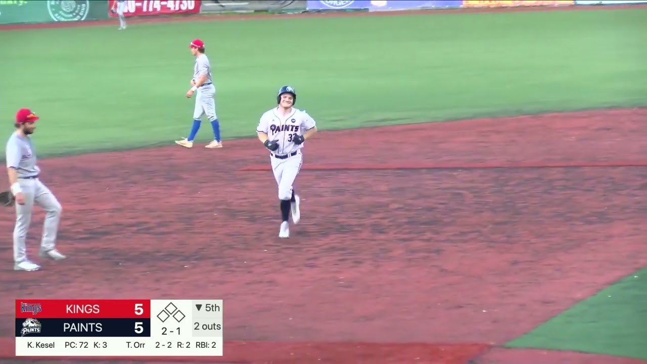Tim Orr's Second Home Run of the Night - July 13 vs Champion City