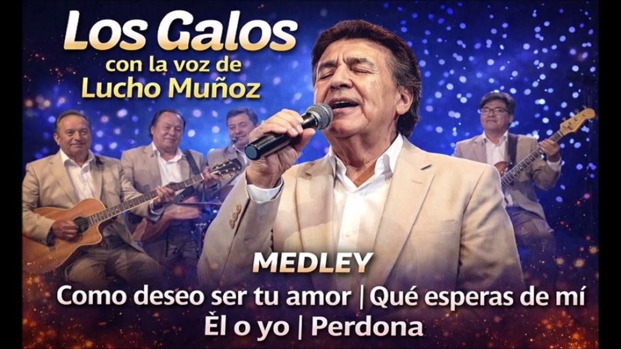 🔥 Los Galos con Lucho Muñoz – Los Éxitos que Hicieron Llorar a una Generación