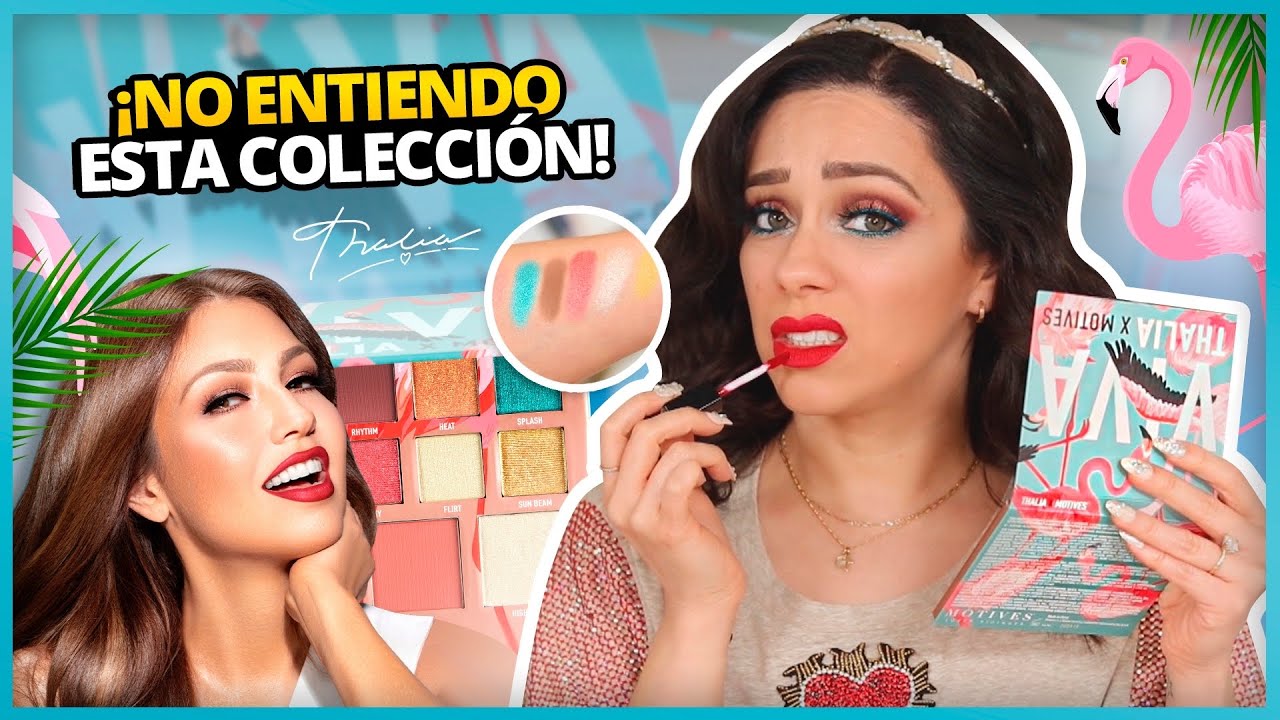 SUPER CARO, MUY BAJA CALIDAD Y EMPAQUES QUE NO VIENEN AL CASO: THALIA MAQUILLAJE