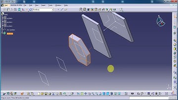 #CATIA V5 TUTORIALS ( BASIC TO ADVANCE ) || BASIC PAD COMMAND @ PART-1