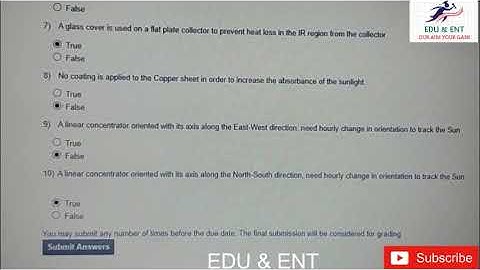 NCER assignment 4 solution, NON CONVENTIONAL ENERGY RESOURCE ; NPTEL