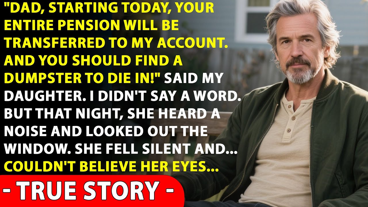 My Daughter Took My Pension And Sent Me To Live In A Dump, But That Same Night She...