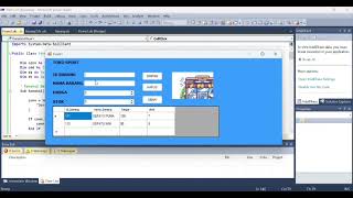 "Manajemen Inventaris Toko SQL VB Net Berbasis OOP"