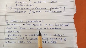 What Is probability (STAT 201)