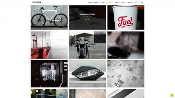 Vossen - Creative One-Page Parallax Drupal Theme