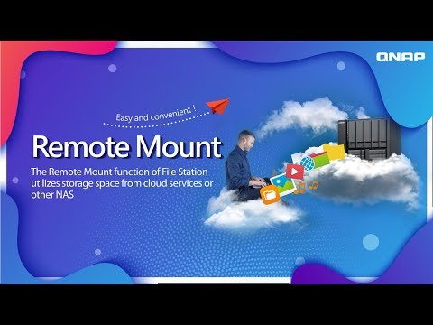 Utilize storage space from cloud services or a remote NAS with File Station
