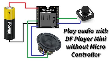 DF Player Mini Tutorial: How to Play Audio Without Any Micro controller