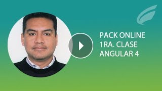 Primera clase online de Angular 4