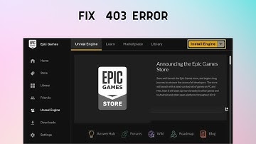 How to Fix 403 error message when trying to take my Tax Interview in Epic game Launcher