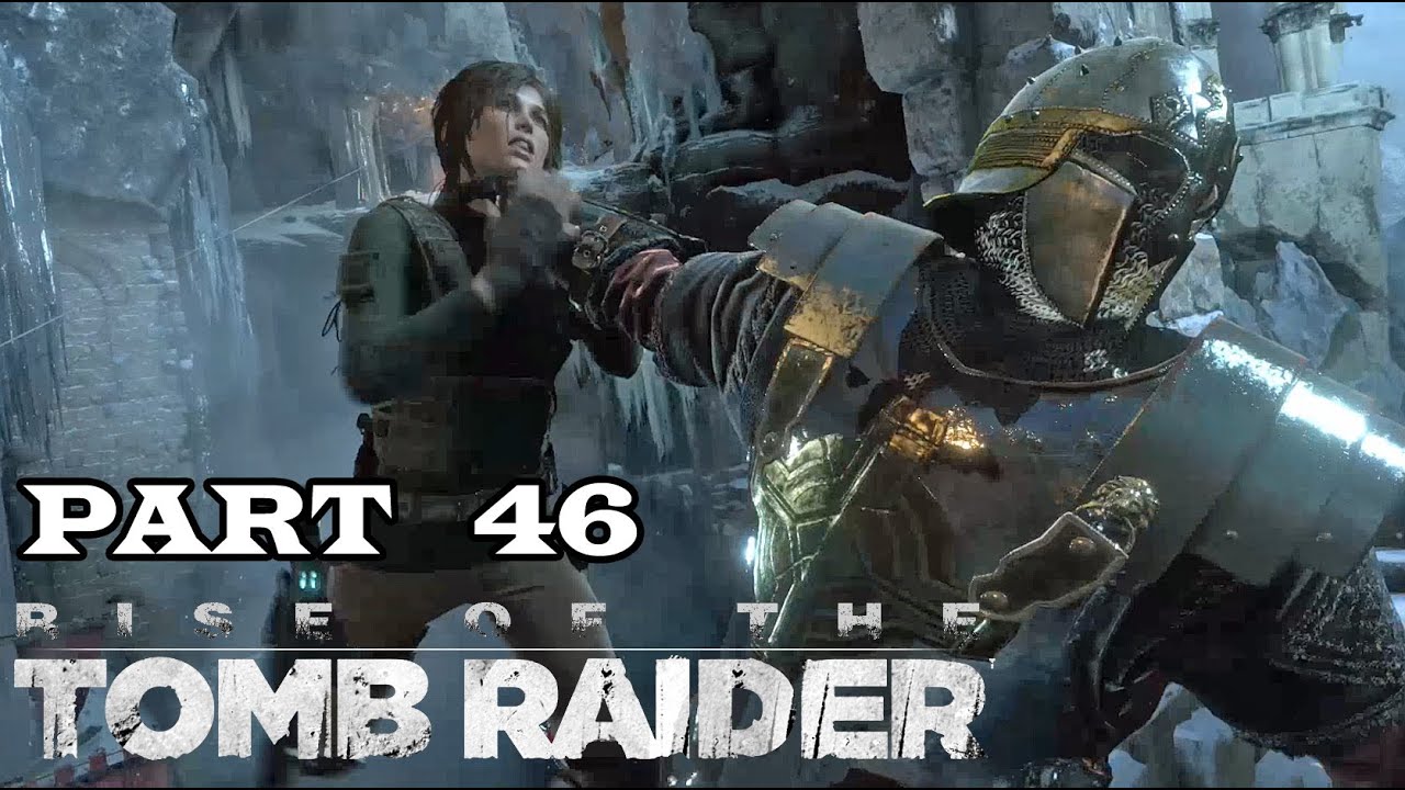 Rise of The Tomb Raider - Rising Tides: Run to Safety Action Set Piece  (Deathless Guradians Attack) 