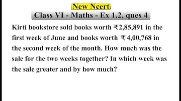 Q 4 - Ex 1.2 - Knowing Our Numbers - Chapter 1 - Class 6th NCERT Maths | Class 6 maths ex 1.2 ques 4