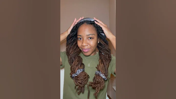 Beach wave curls for the loc girlsssss ✨ all products used linked in my IG bio #locs #locstyles #fyp