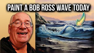 Amazing Wave Bob Ross Seascape : 5 Musthave Elements for Beginners