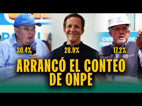 Horas clave: ONPE arranca el conteo oficial de elecciones municipales