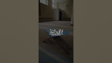 تلاوة عطرة لآيات مباركة بصوت شجي •| قرآن كريم بتلاوة عطرة#quran #قرآن #راحة_نفسية #تلاوة #آيات