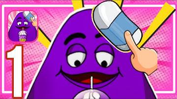 Grimace Monster DOP Story |Gameplay Part 1 Level 1-55 | Android Games