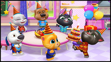 My Talking Tom Friends Happy Fall - New Update, Android Gameplay Walkthrough #Part 81