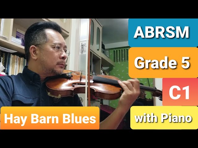ABRSM Violin Grade 5, C1 : Hay Barn Blues by Nikki ILES (with - YouTube
