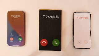iPhone 15 Pro Max vs iPhone 14 Pro Max vs Samsung Galaxy Z Flip 5 incoming call