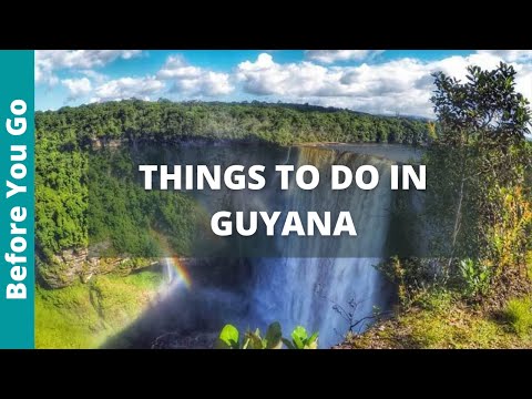 10 BEST Things to do in Guyana (English in South America?! WORLD'S BIGGEST SINGLE DROP WATERFALLS!)