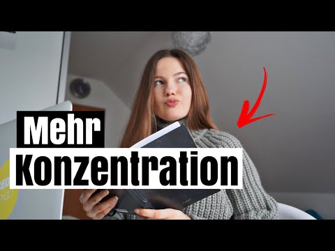 Wie ich STUNDENLANG lernen kann// 10 KONZENTRATION Tipps