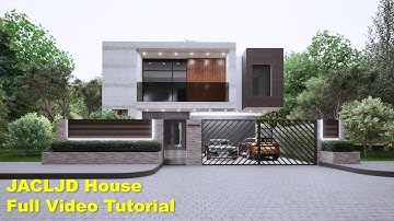 JACLJD House | Full Video Tutorial | Revit Architecture | Twinmotion