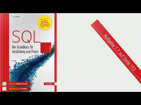 SQL Grundkurs: Aufgabe 7.7 auf Seite 113