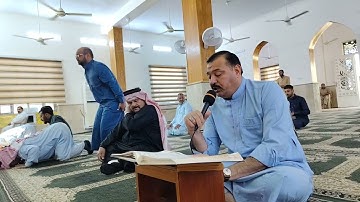 قرأتي يوم الجمعه في جامع عبد الرحمن بن عوف ما تيسر من سورة.. الأنفال.. أسأل الله القبول 