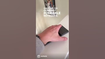 Compact Small Keyboard for #travel #kahlatalk #kahlatech #fypシ