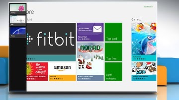 Snap an application to left or right to multi-task on Windows® 8