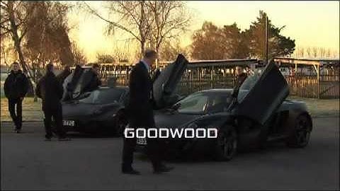 MP4-12C Experimental Prototype Testing