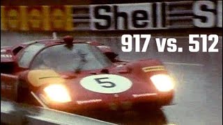 Sportwagen Saison 1970 Markenweltmeisterschaft Pedro Rodriguez Jo Siffert Porsche 917K Ferrari 512S