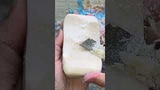 Satisfying Soap Cutting | ASMR #shorts #soapcarving #asmr #asmrsoap #youtubeshorts #soapcubes