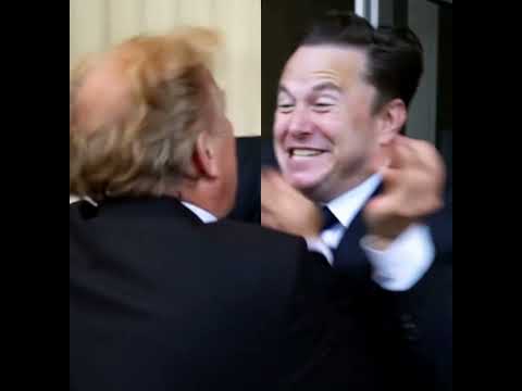 Elon Musk And Donal Trump With Another Surprize Vlog Funny 2025 Tesla Trending