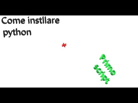 Come instllare python