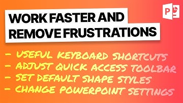 PowerPoint Productivity Hacks, Shortcuts & Settings