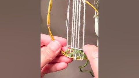 circular branch weaving with StudioGypsy