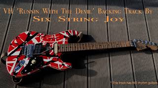 Video thumbnail of "SSJ - VH Runnin' With The Devil - NO guitars (Standard Tuning) - Backing Track"